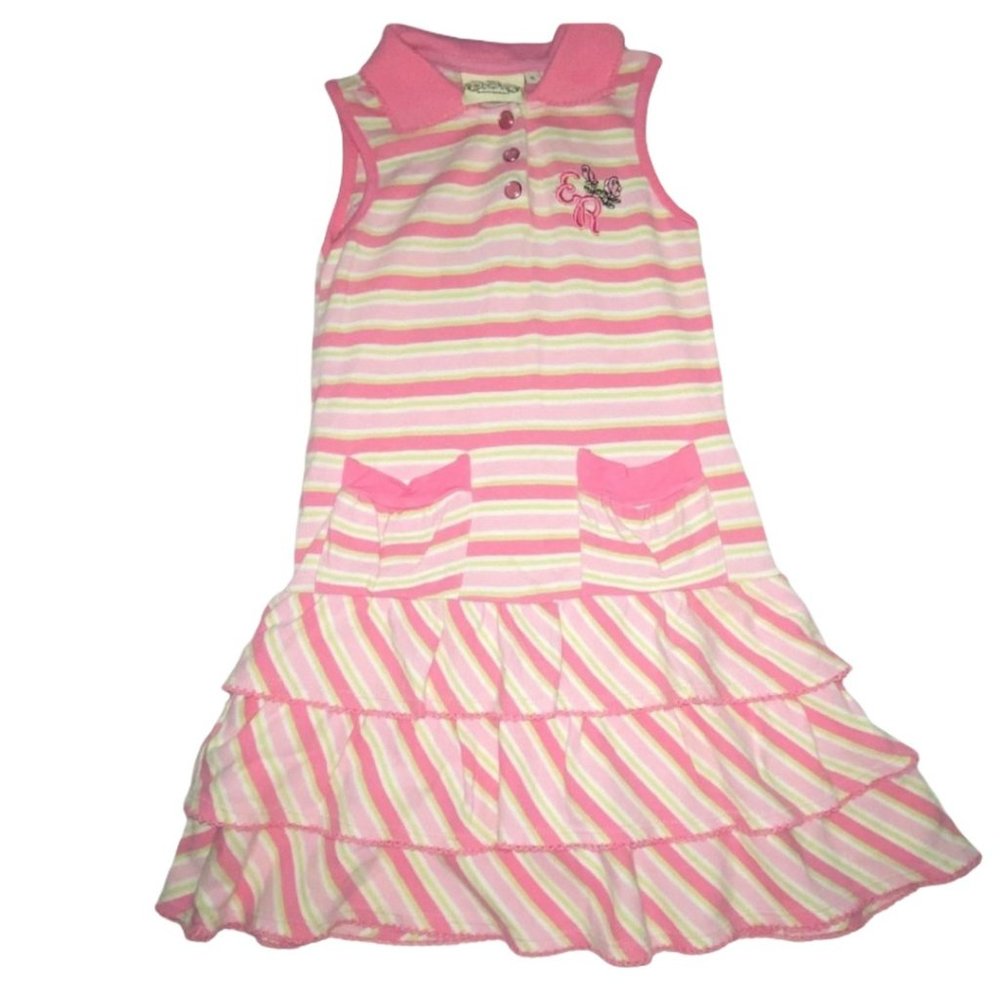 The English Roses Madonna Pink Polo Tennis Dress 5
